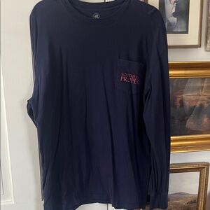 Southern Proper Dark Blue Long Sleeve Tee